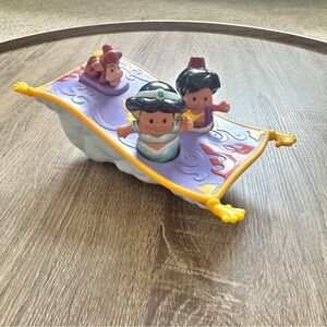 Fisher Price Little People Disney Musical Magic Carpet Jasmine & Aladdin Toy